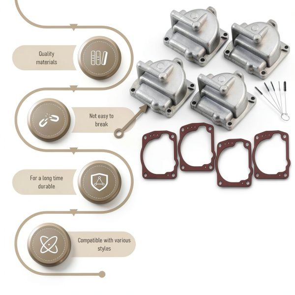 Haiouus Carburetor Bowl Kit 433000 Float Chamber-5