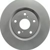 Bosch QuietCast Front Brake Rotor 296mm Precision Balanced Cast Iron-0