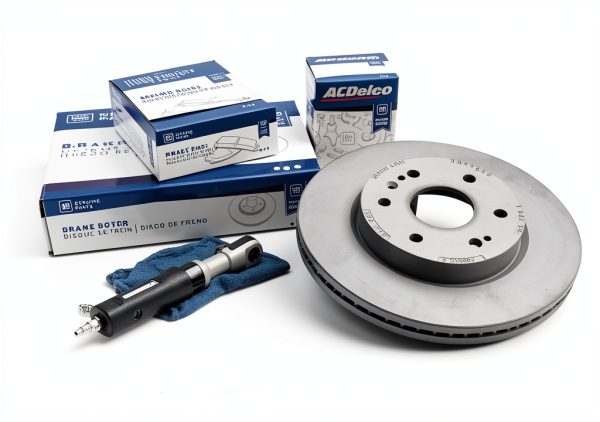 ACDelco Front Brake Rotor 18A1101A Cast Iron Finish for Toyota-3