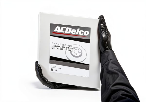ACDelco Front Brake Rotor 18A2601A Cast Iron Painted Finish for Sedan-4