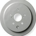 Bosch QuietCast Rear Brake Rotor 309mm OEM Style with Zinc Coating-0