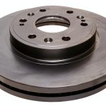 ACDelco Front Brake Rotor 18A1705A Cast Iron Chrome for SUVs Trucks-0