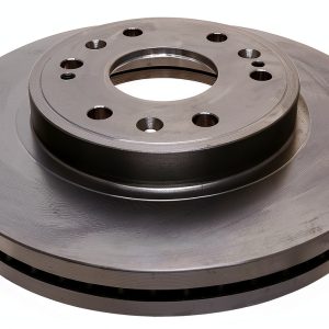 ACDelco Front Brake Rotor 18A1705A Cast Iron Chrome for SUVs Trucks-0
