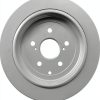 Bosch QuietCast Rear Brake Rotor 309mm OEM Style with Zinc Coating-1