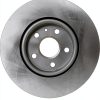 ACDelco Front Brake Rotor 18A2719A Cast Iron Silver 12.9in-2