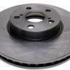 ACDelco Front Brake Rotor 18A2601A Cast Iron Painted Finish for Sedan-0