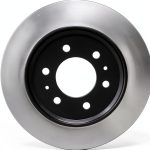 ACDelco Silver Front Brake Rotor 18A2461A Cast Iron 14.1" Diameter-0